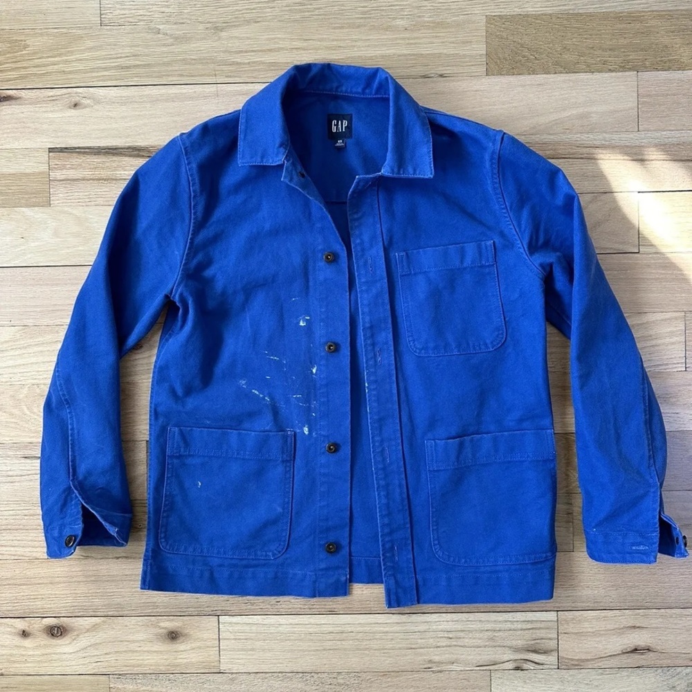 GAP chore coat / blue / men’s / XS / vintage